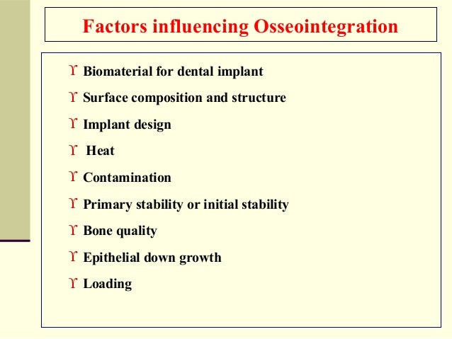 Osseointegration And Dental Implants Pdf